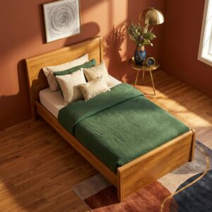 أسرة خشبية سينجل / توين (Single / Twin Bed) – حلول عملية للمشاريع السكنية والفندقية