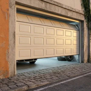 باب جراج شرائح منزلقة حديد – للمشاريع السكنية والتجارية