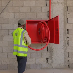 بوكس إطفاء حريق معتمد | Fire Hose Reel Box للمشاريع